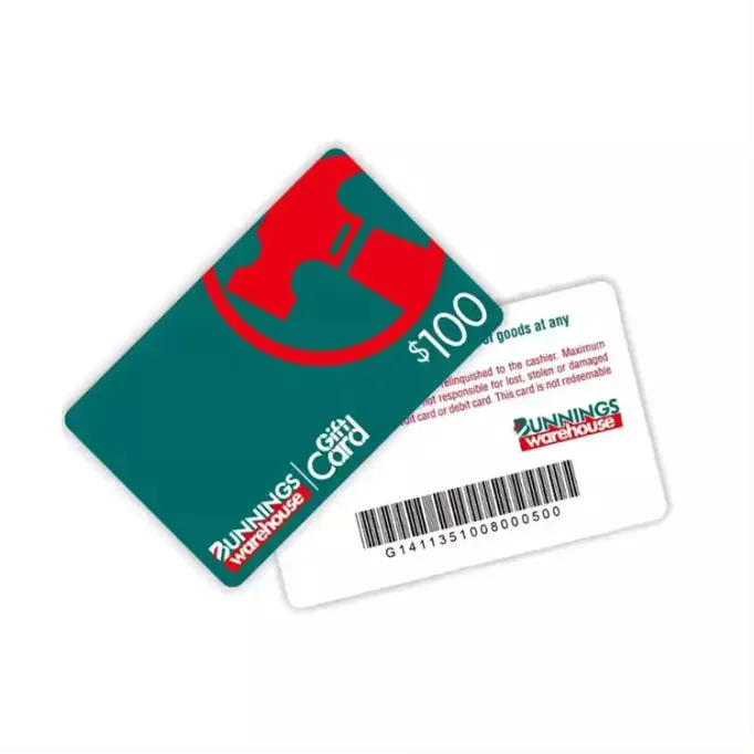 barcode CR80 Standard PVC Card