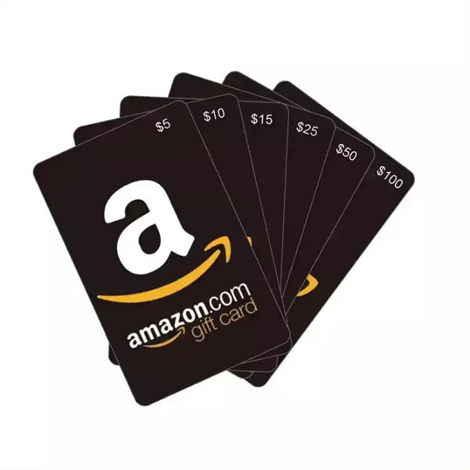 amazon gift card CR80 Standard PVC Card